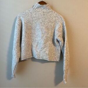 GB Boutique Grey Cozy Turtleneck Sweater